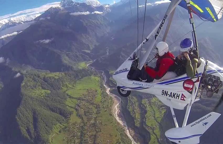 Ultra-Light Aircraft in Nepal